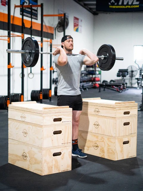 Weight Lifting Jerk Blocks (Lifting Blocks)