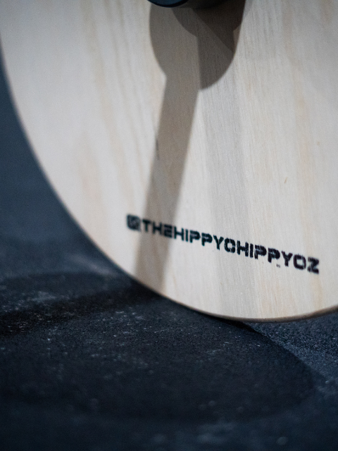 Wooden weightlifting technique plates