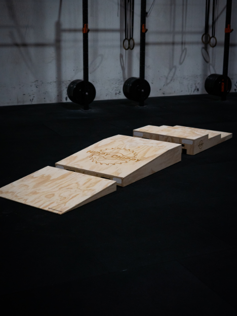 CrossFit gymnastics handstand obstacle