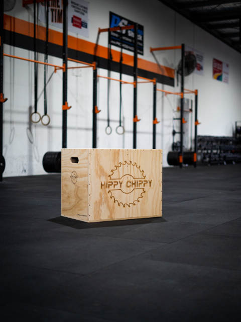 Plyometrics box for CrossFit, HIIT, gym training equipment