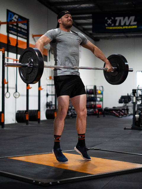 Weightlifting platform CrossFit