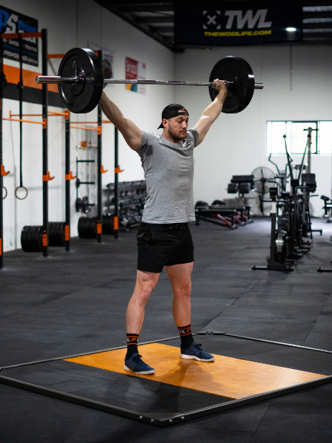 Weightlifting platform CrossFit